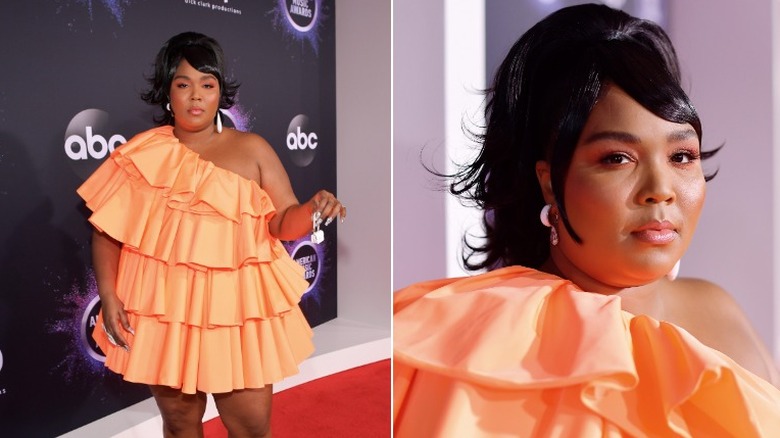 Lizzo at the 2019 American Music Awards