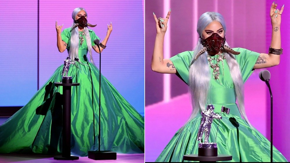 Lady Gaga at the 2020 VMAs