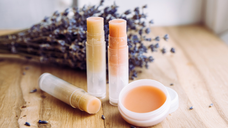 Lip balms in tubes