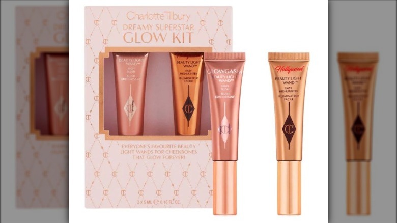 Charlotte Tilbury Mini Beauty Highlighter Wand Duo Set