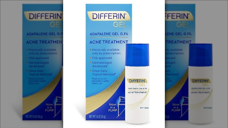 Differin 0.1% Adapalene Gel Acne Treatment