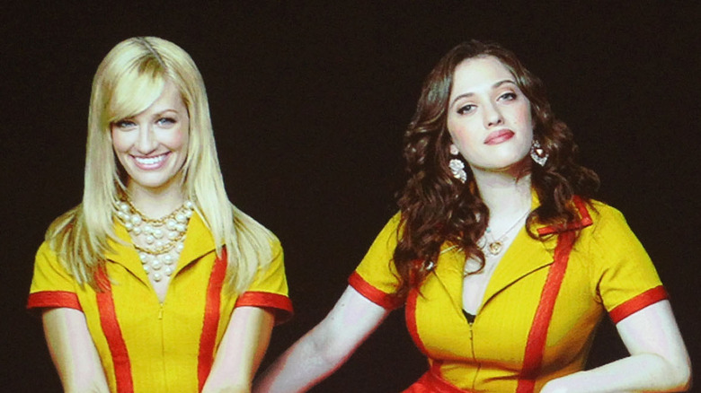 Beth Behrs and Kat Dennings on 2 Broke Girls