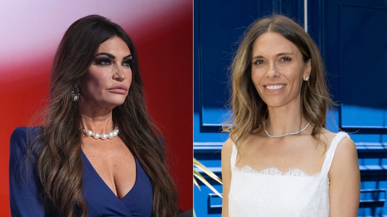 Split image of Kimberly Guilfoyle and Bettina Anderson