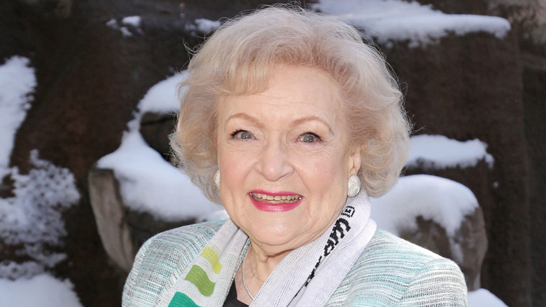 Betty White smiling