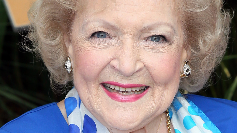 Betty White smiling