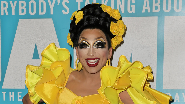 Bianca del Rio poses on red carpet 