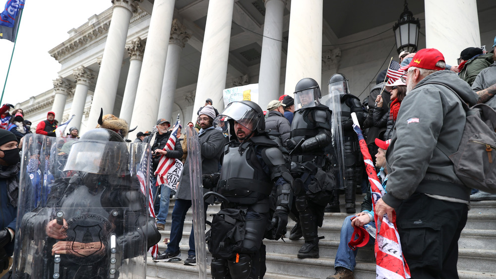 rioters on Capitol Hill