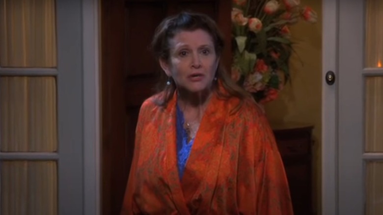 Carrie Fisher on "The Big Bang Theory" 