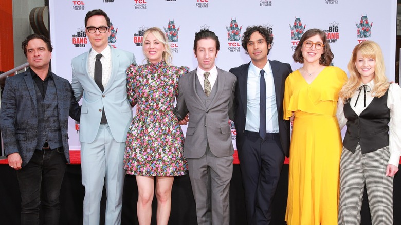 "The Big Bang Theory" cast in 2019