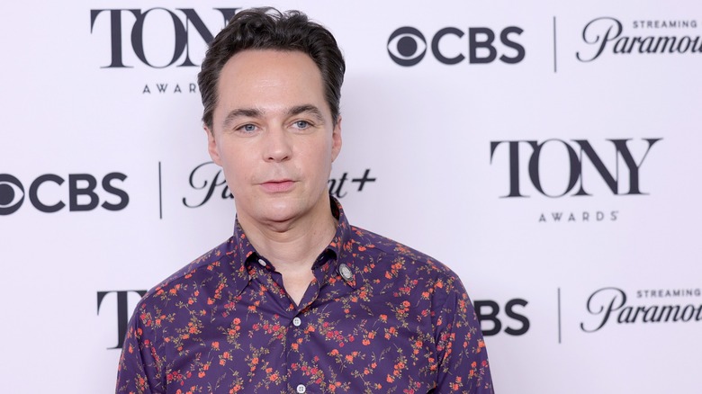 Jim Parsons posing in 2024