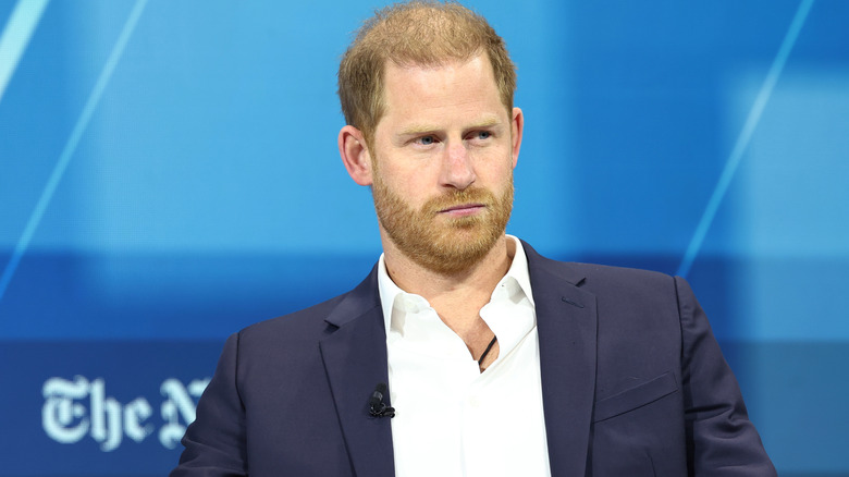 Prince Harry at a New York Times event