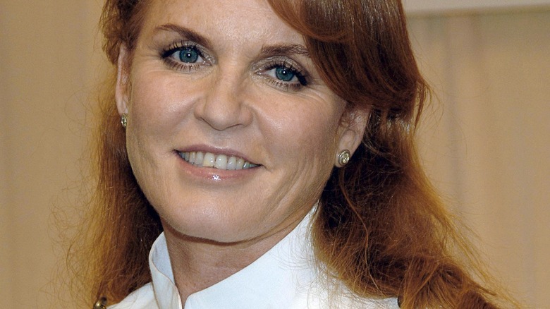 Sarah Ferguson on red carpet