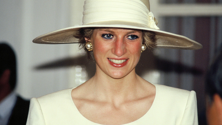 Princess Diana at an event 