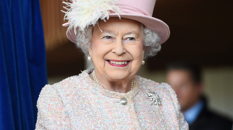 Queen Elizabeth at royal event