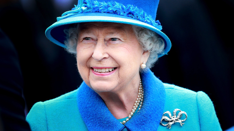 Queen Elizabeth at royal event