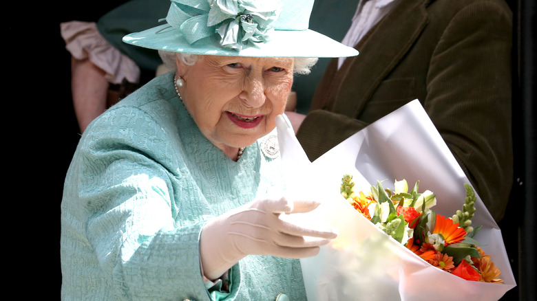 The queen at royal event