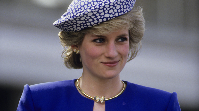 Princess Diana at an event 