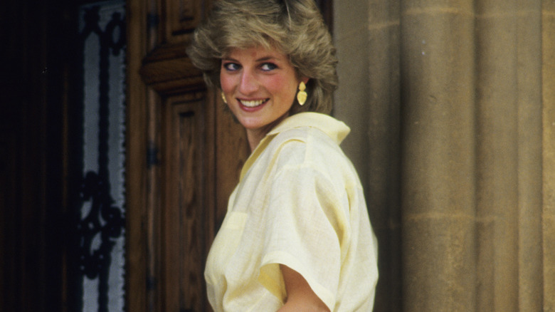 Princess Diana at an event 