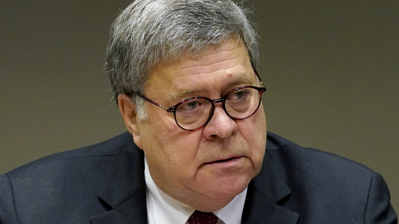 Bill Barr looks confused