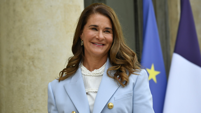 Melinda Gates smiles