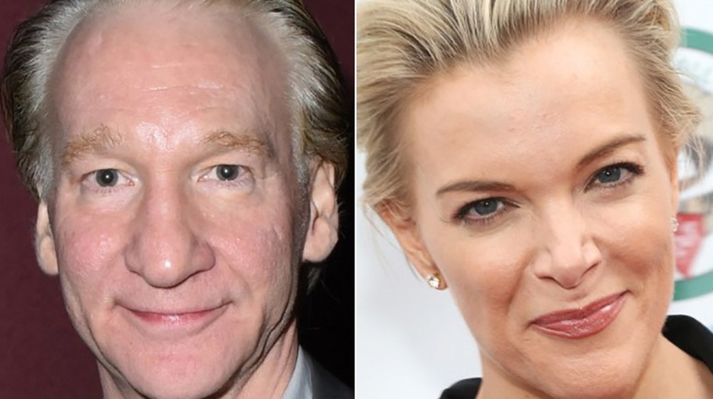 Bill Maher and Megyn Kelly