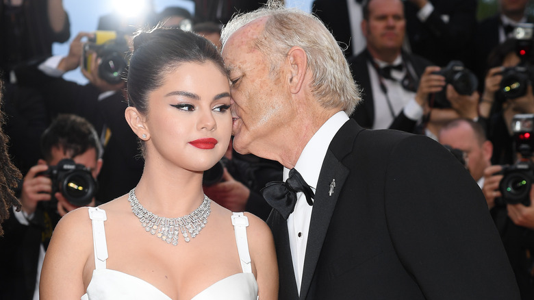 Selena Gomez and Bill Murray on the red carpet