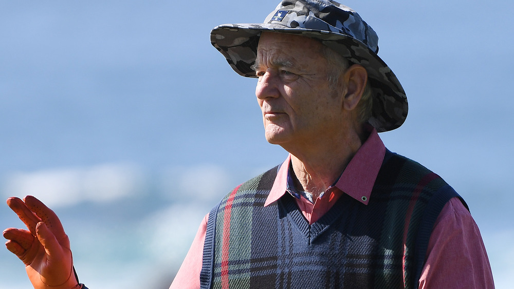 Bill Murray on golf course