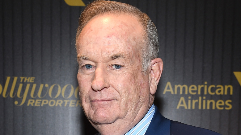 Bill O'Reilly posing