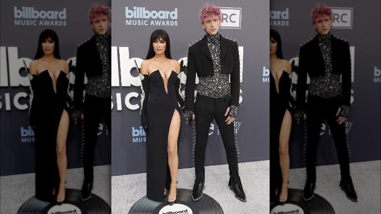 Megan Fox and Machine Gun Kelly at the BMAs