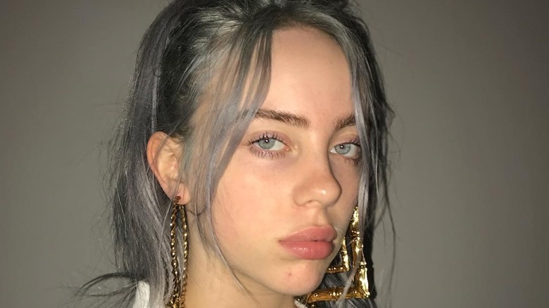 Billie Eilish close-up photo