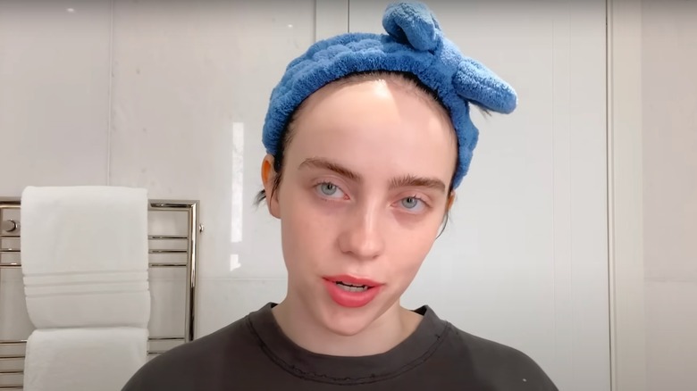 Billie Eilish without makeup