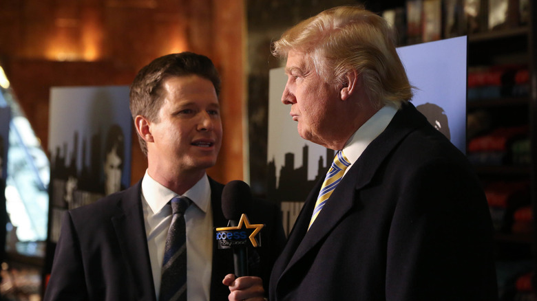 Billy Bush interviews Donald Trump for Access Hollywood