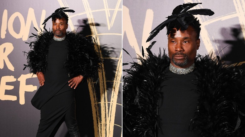 Billy Porter at London Fashion Week 2019