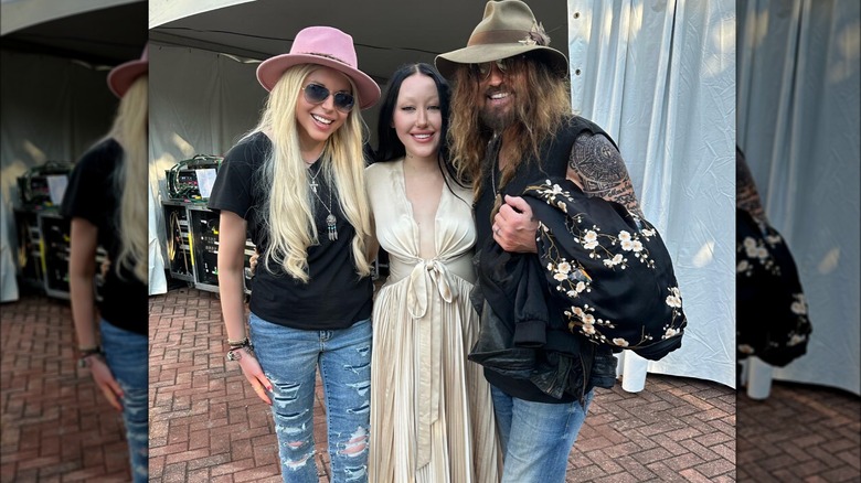 Firerose Billy Ray and Noah Cyrus