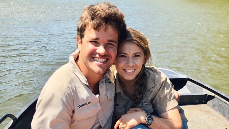 Bindi Irwin and Chandler Powell