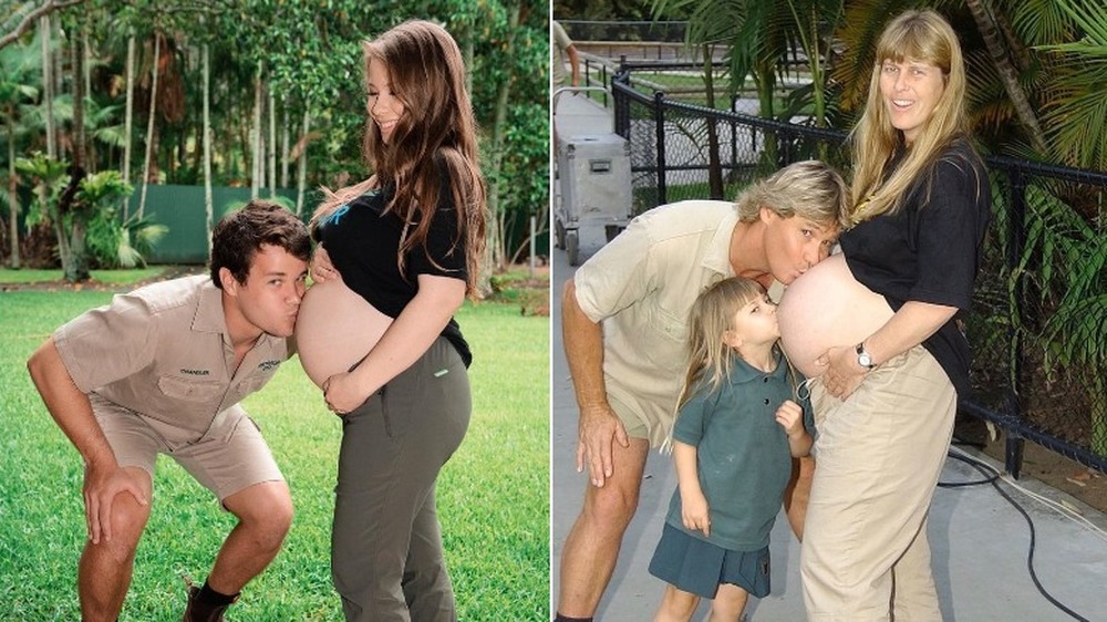 Bindi and Terri Irwin baby bumps