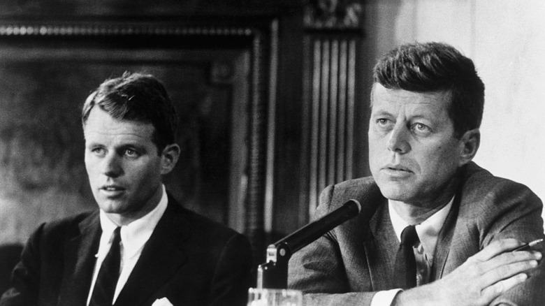 Robert and John F. Kennedy