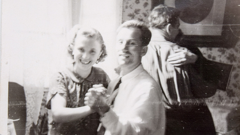 Couples dancing, 1950s