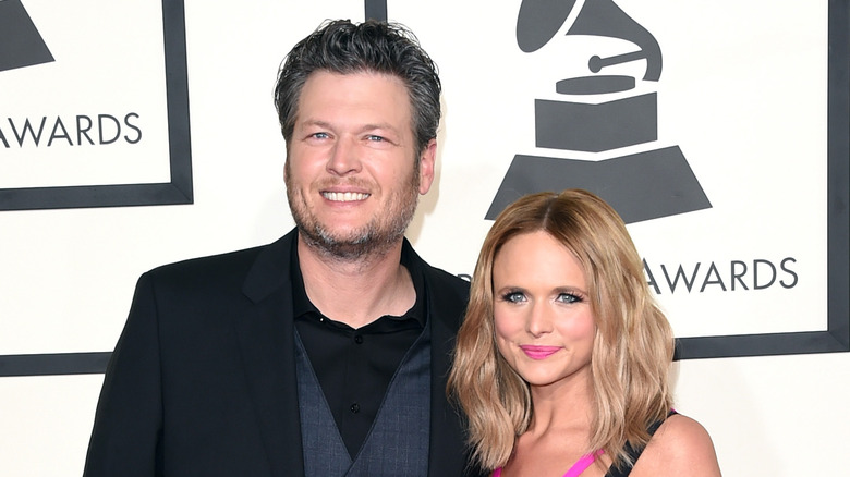 Blake Shelton and ex-wife Miranda Lambert