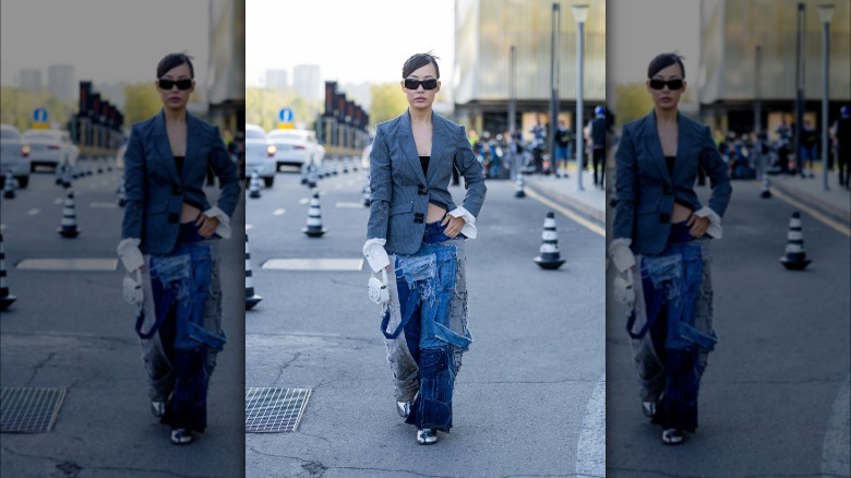 Irina Lyan at Fashion Week