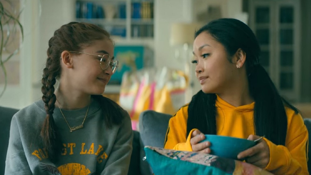 Kitty and Lara Jean cereal