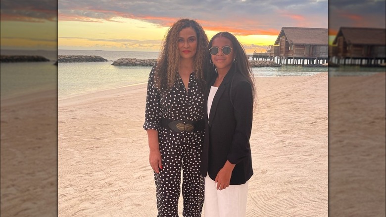 tina knowles and blue ivy