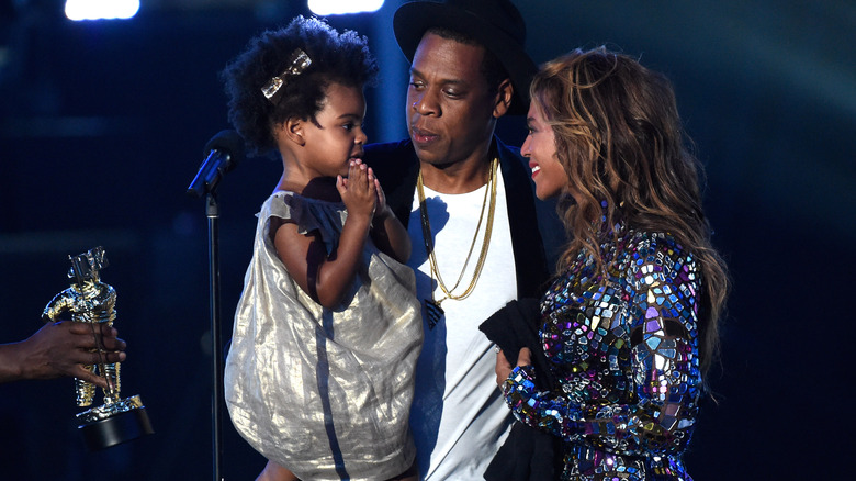 Blue Ivy Carter, Jay-Z, Beyonce