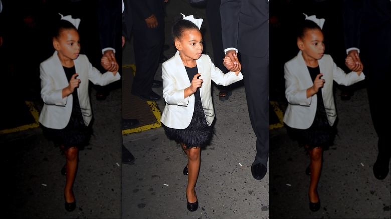 Blue Ivy Carter walking