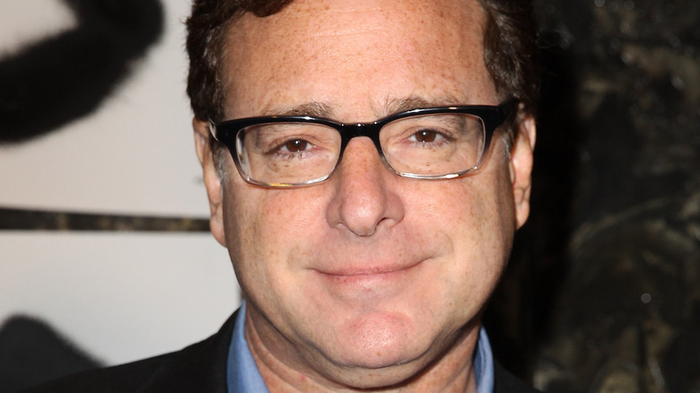 Bob Saget on the red carpet