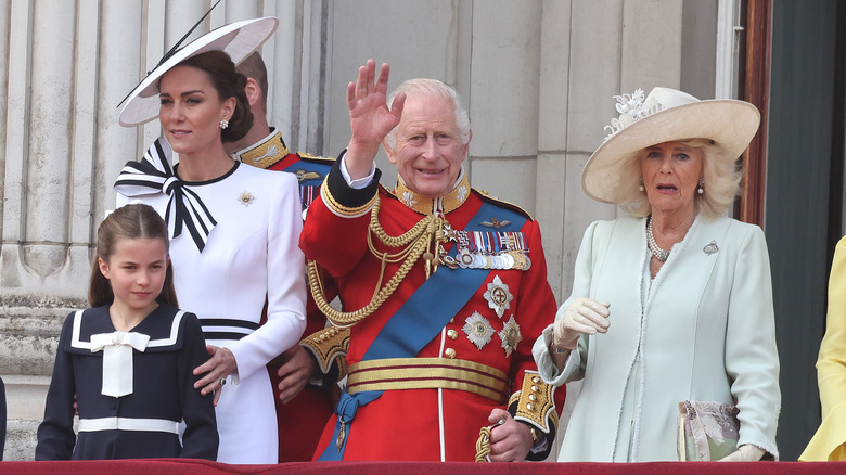 Royals on the Buckingham Palace balcony