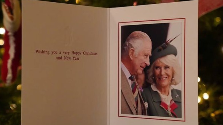 King Charles and Camilla's Christmas card