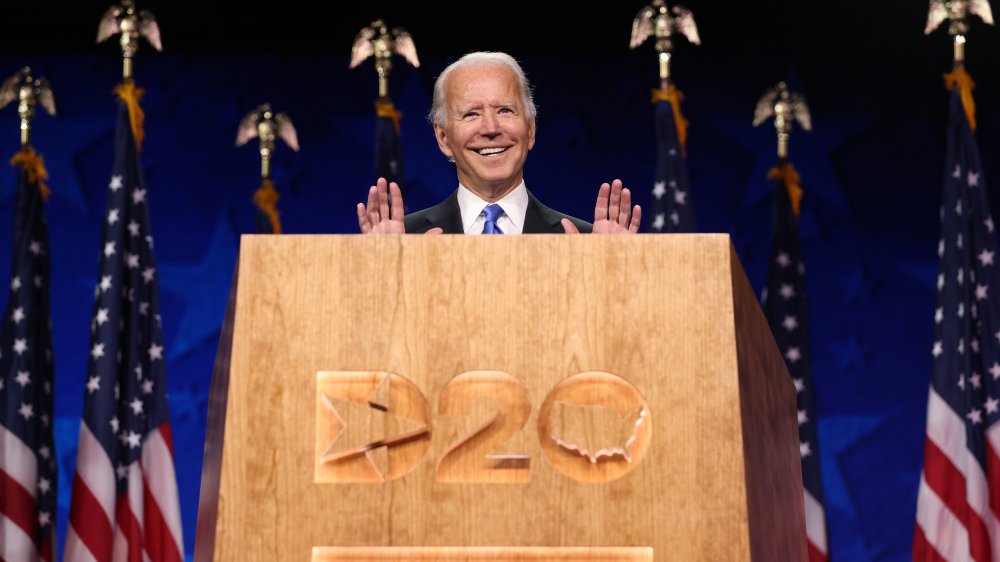 Joe Biden campaigning