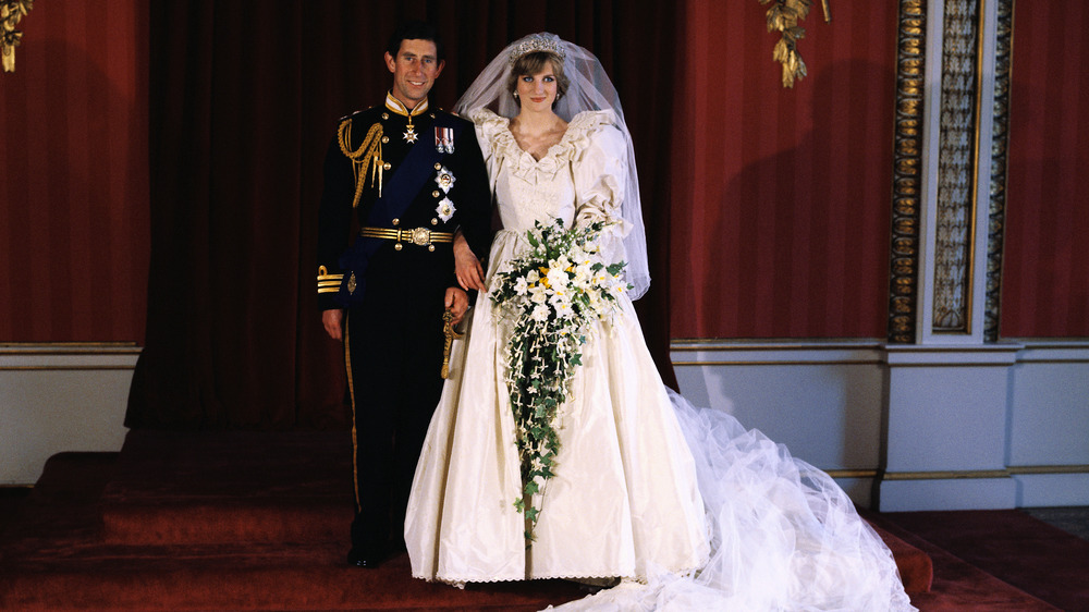 The wedding of Prince Charles and Princess Diana