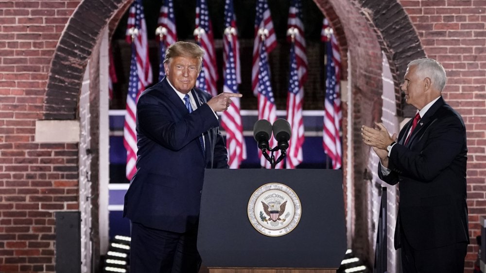 Trump and Pence at RNC